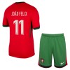 Officiële Voetbalshirt + Korte Broek Portugal Joao Felix 11 Thuis EK 2024 - Kids